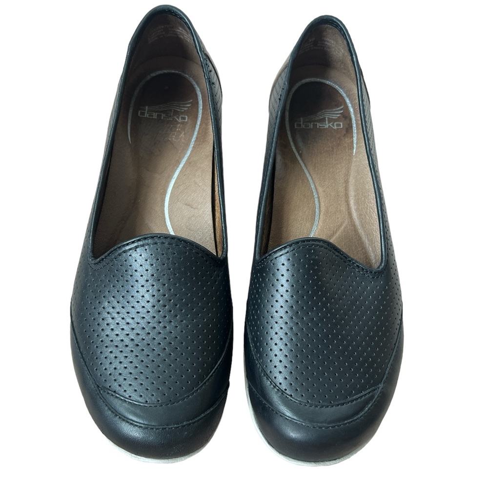 Dansko Marjorie Perforated Slip On Comfort Shoes - Picture 2 of 9